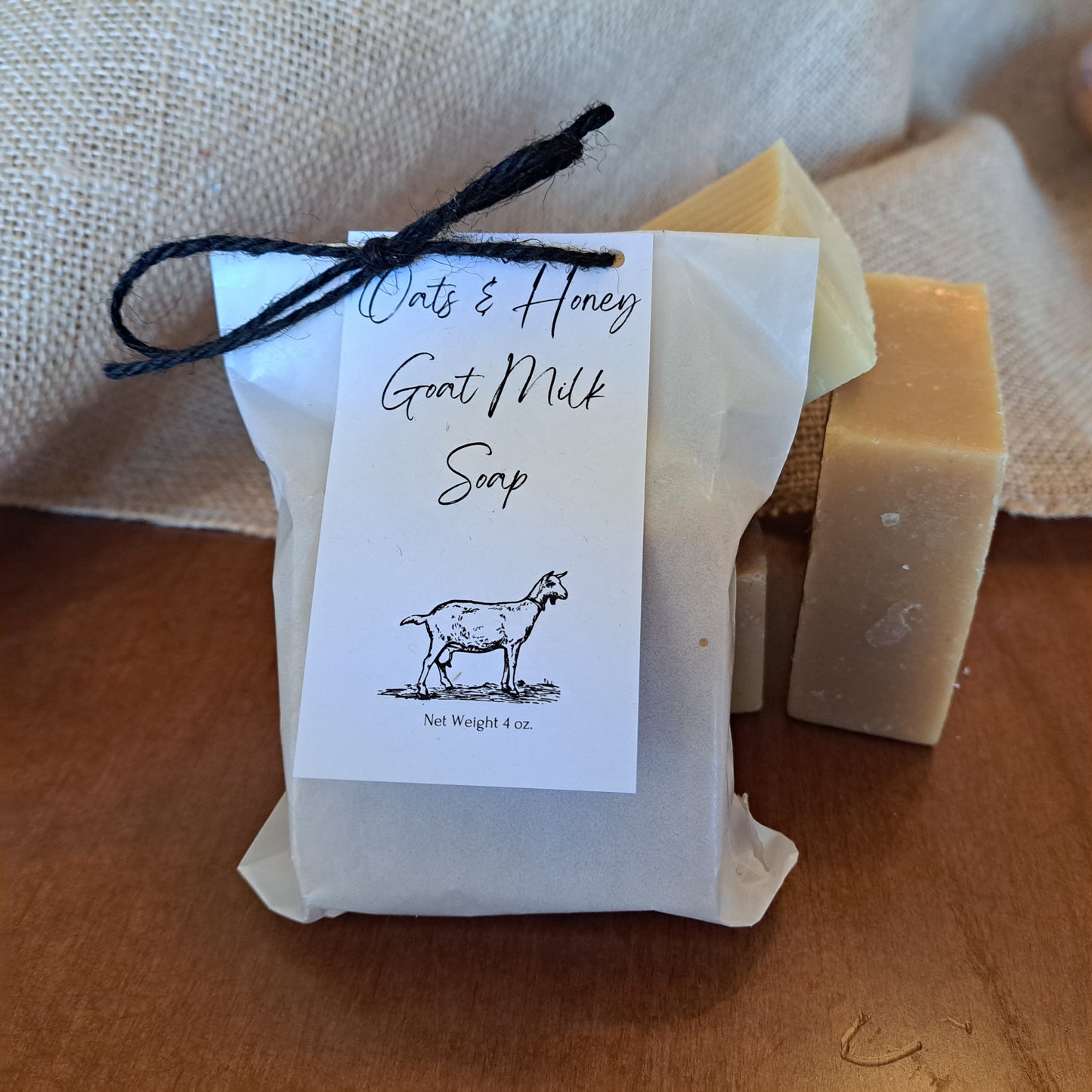 Goat Milk Bar Soap - Oats & Honey