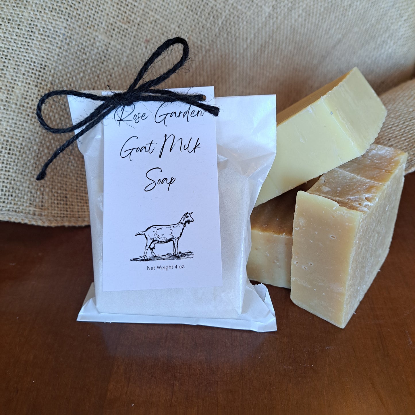 Goat Milk Bar Soap - Rose Garden